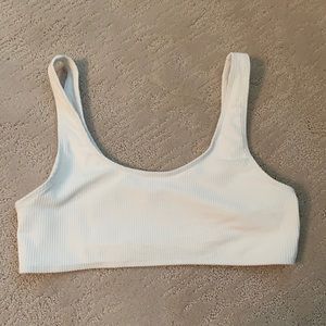 White Frankies bikini top size M